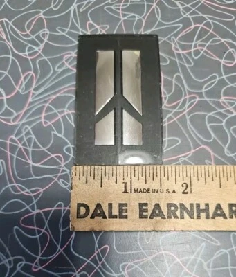 Oldsmobile OEM Gray Steering Wheel Horn Button Emblem Badge Logo Plastic Insert  - Image 1 of 4