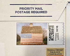 USA 1CVP73 AT PRIORITY RATE ON CORRECT MAILER --  PERSONAL COMPUTER POSTAGE - Picture 1 of 3