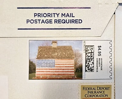 USA 1CVP73 AT PRIORITY RATE ON CORRECT MAILER --  PERSONAL COMPUTER POSTAGE - Image 1 of 3