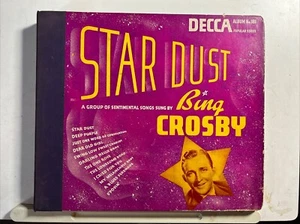 BING CROSBY Star Dust DECCA 78 U/min Album Nr. 181 (sechs 10" Schallplatten) - Bild 1 von 9