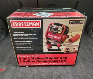 Craftsman 9_15300 2 in 1 Nailer/Stapler and 1 Gallon Compressor Kit - Picture 1 of 8
