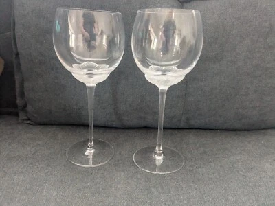 "Juego de 8,25"" copa de vino Sasaki Japón Printemps cristal flor esmerilado transparente O 2" Foto 1 de 4