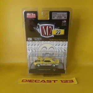 (Sealed) M2 Machines 1969 CHEVROLET CAMARO COPO Yellow MOONEYES - Picture 1 of 10
