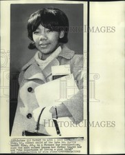 1969 Press Photo Yolanda King, daughter of the late Martin Luther King,Jr.