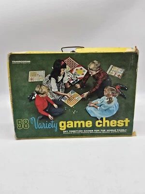 1964 Variety Game Chest 58 Games by Transogram VGM - Image 1 of 4