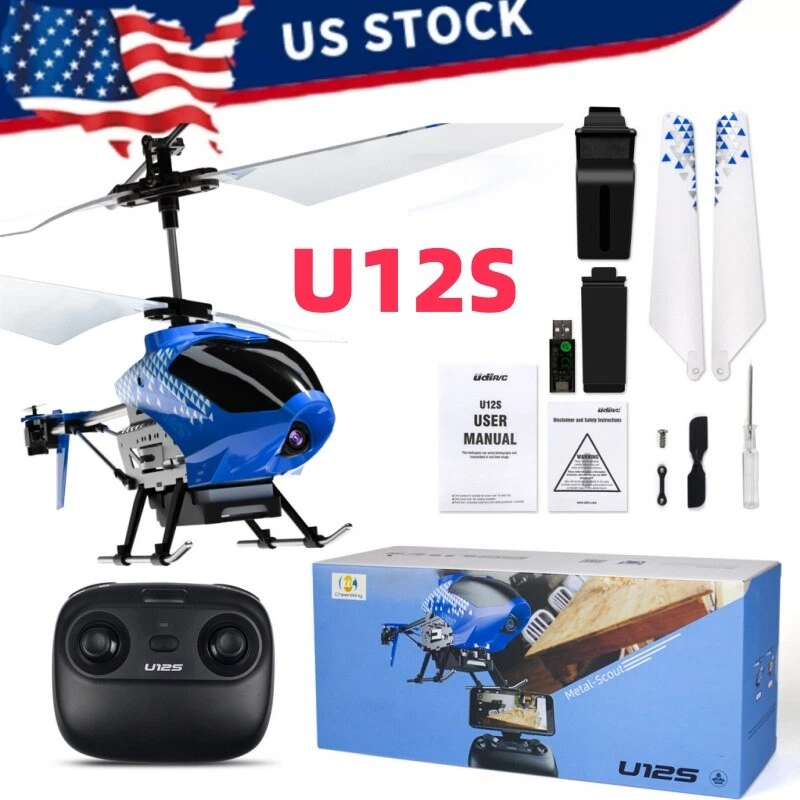 Cheerwing U12S Mini RC Helicopter Camera Remote Control Helicopter Toy Kid Adult - Image 1 of 4