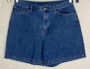 Lauren Jeans Co. Pantalones Cortos Mamá Mujer 14 Relax Bolsillos Pierna Ancha 100% Algodón Verano - Imagen 1 de 12
