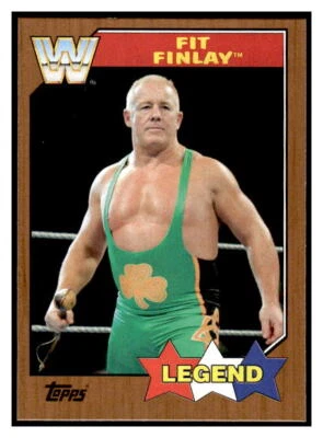 2017 Topps WWE Heritage Bronze 77 Finlay - Image 1 of 2