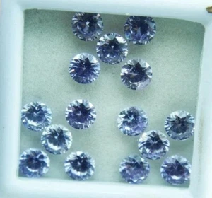 Natürlicher 14,05 CT Alexandrit Menge 10 Stck. Rund Geschnitten Lose Zertifizierter Edelstein - Bild 1 von 3