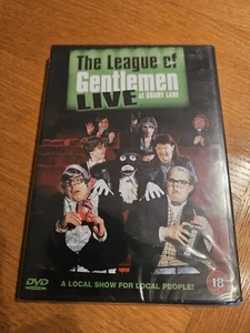 THE LEAGUE OF GENTLEMEN LIVE AT DRURY LANE  DVD SEALED RATED 18 - Imagen 1 de 2