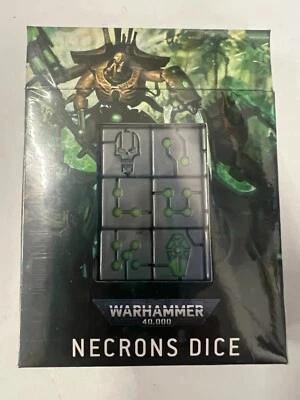 NECRON DADOS 40K Warhammer Games Workshop 40.000 NUEVO en Caja Necrones Foto 1 de 4