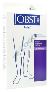 Jobst Relief 30-40 Knee High Open Toe XL Beige, 114638 - Picture 1 of 1