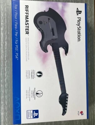 PDP RIFFMASTER Wireless Guitar Controller PlayStation PS5/PS4 Brand New IN HAND - Image 1 of 4