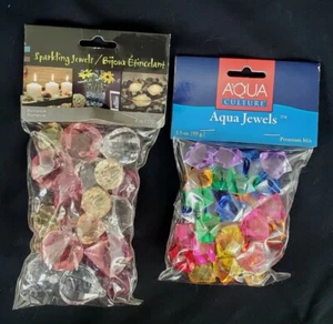 2 Akasha Sparkling Jewels, Floral/Candle Displays+Aqua Jewel for Aquariums, New - Picture 1 of 11