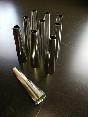 Schillerlockenform 10 St Backform Hörnchen Cremmrollen Schaumrollen Sahnerollen  - Bild 1 von 4