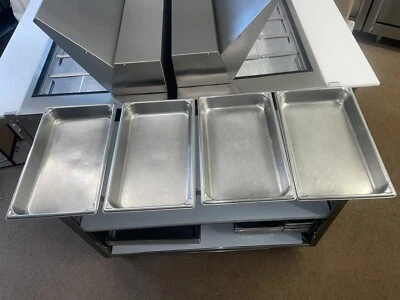 Sartén de comida Vollrath tamaño completo 2,5" D inoxidable 2002-5 NSF calibre 18,8 NSF Foto 1 de 4