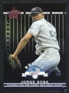2002 Leaf Rookies & Stars "Longevity" Rookie JORGE SOSA SSP RC #’d/25!! - Bild 1 von 1