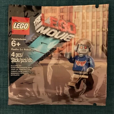 LEGO MOVIE 5002203 6082514 Radio DJ Robot NEW SEALED RETIRED GWP Polybag - Image 1 of 2