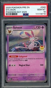 PSA 10 Sylveon Pokemon Day 2025 040/131 Holo Pokemon Karte B10 - Bild 1 von 2