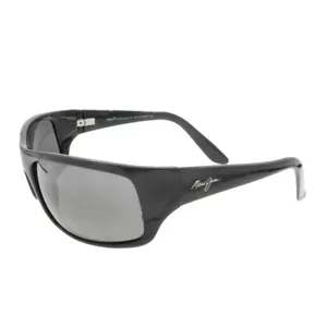 Maui Jim Mens Sunglasses Peahi 202-02 Polarised Designer Sun Glasses - NEW - Picture 1 of 6
