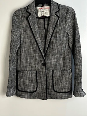 Cartonnier размер 4 черный и белый твидовый блейзер - Изображение 1 из 4