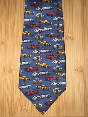 Corbata de seda geométrica Banana Republic Cars para automóvil - 58L 4,0W Foto 1 de 2