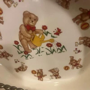Mason's Ironstone Teddy Bear Cereal Bowl--1984 Ironstone Made In England - Picture 1 of 7