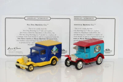 Camiones de cerveza Matchbox (#7) Woodstock Drewing Co. & Sea Dog MGB07/A-M 33876-9993 Foto 1 de 4