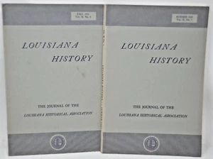 Set Lot of 2 - LOUISIANA HISTORICAL QUARTERLY April & July 1951 - Picture 1 of 1