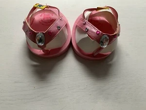 Build A Bear rosa Schmuck Sandalen (Schuhe) - Bild 1 von 1