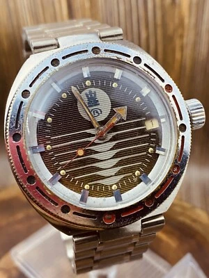 Vintage Watch VOSTOK WOSTOK  Neptune Amphibia, Automatic, USSA #7114 - Image 1 of 4