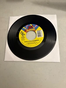 ELECTRIC LIGHT ORCHESTRA FOUR LITTLE DIAMONDS / LETTER FROM SPAIN POP ROCK VG+ - Picture 1 of 2