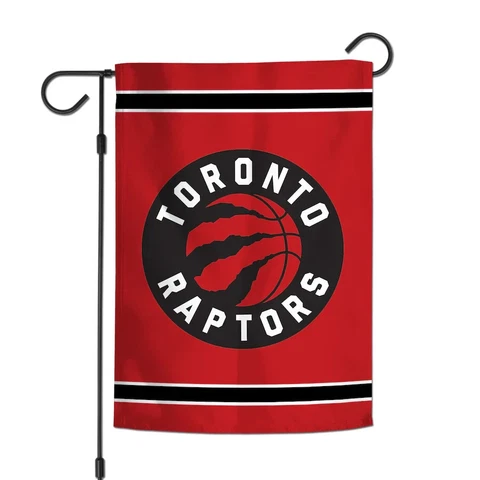 Toronto Raptors Basketball NBA 12.5X18 Garden Mini Flag 2 Sided Front Yard Cover