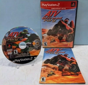 ATV Offroad Fury (Sony PlayStation 2, 2001) with Manual - Tested - Picture 1 of 3