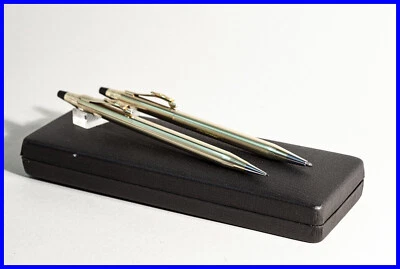 COCA COLA Werbung CROSS Century Set Rolled Gold Kugelschreiber + Bleistift - Bild 1 von 4