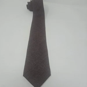 Vintage Cambridge Classics 100%  Lambswool  Tie  Scotland Brown Maroon - Picture 1 of 5