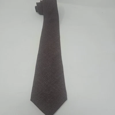 Vintage Cambridge Classics 100%  Lambswool  Tie  Scotland Brown Maroon - Image 1 of 4