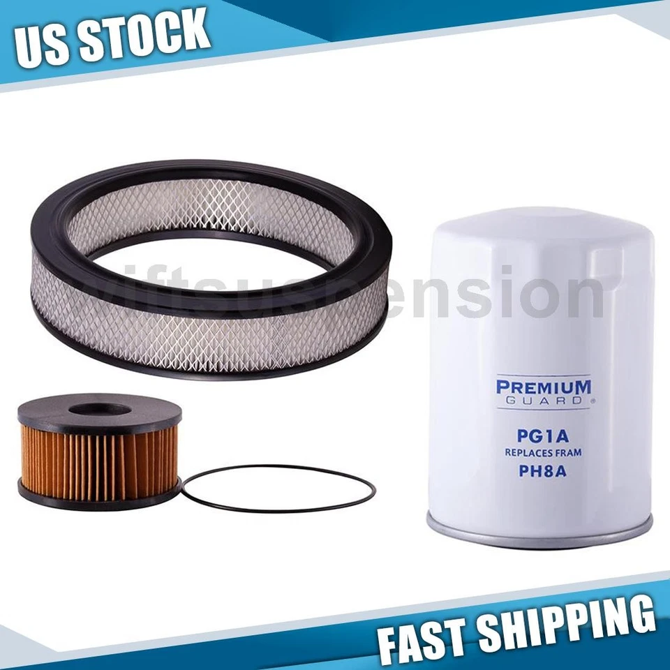 3pc  Engine Oil Filter Air Filter Fuel Filter for 1986-1986 Ford E-150 Econoline - Image 1 of 4