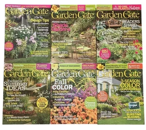 Lot Of 6 Garden Gate Magazines 2008 Issues 79–84 Complete Year Gardening Plants - Picture 1 of 5