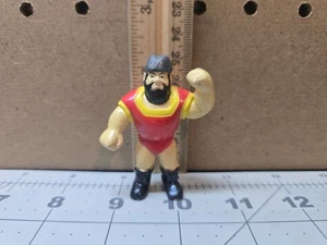 VINTAGE 1990s WWF/WWE JUSTIN PRODUCTS AKEEN THE AFRICAN MINI ACTION FIGURE - Bild 1 von 2