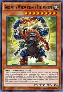 YUGIOH MP25-EN077 Sengenjin Wakes from a Millennium Prismatic Secret Rare 1st Ed - Bild 1 von 1