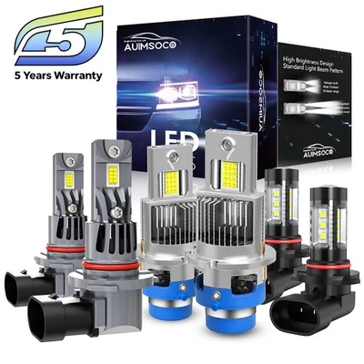 Kit combinado de faros LED + luz antiniebla súper brillante para Lexus GS460 2008-2011 Foto 1 de 4