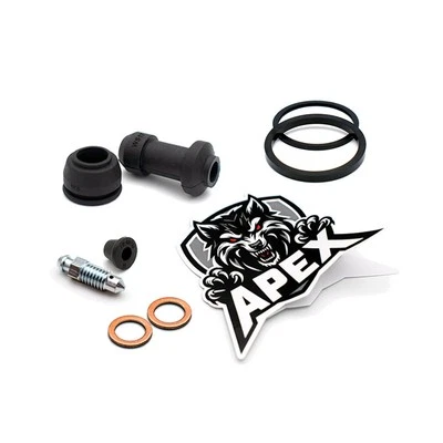 Kawasaki KLX140 BFF 2015 Rear Brake Caliper Seal Service Kit Rebuild Set B/Wheel Foto 1 de 4
