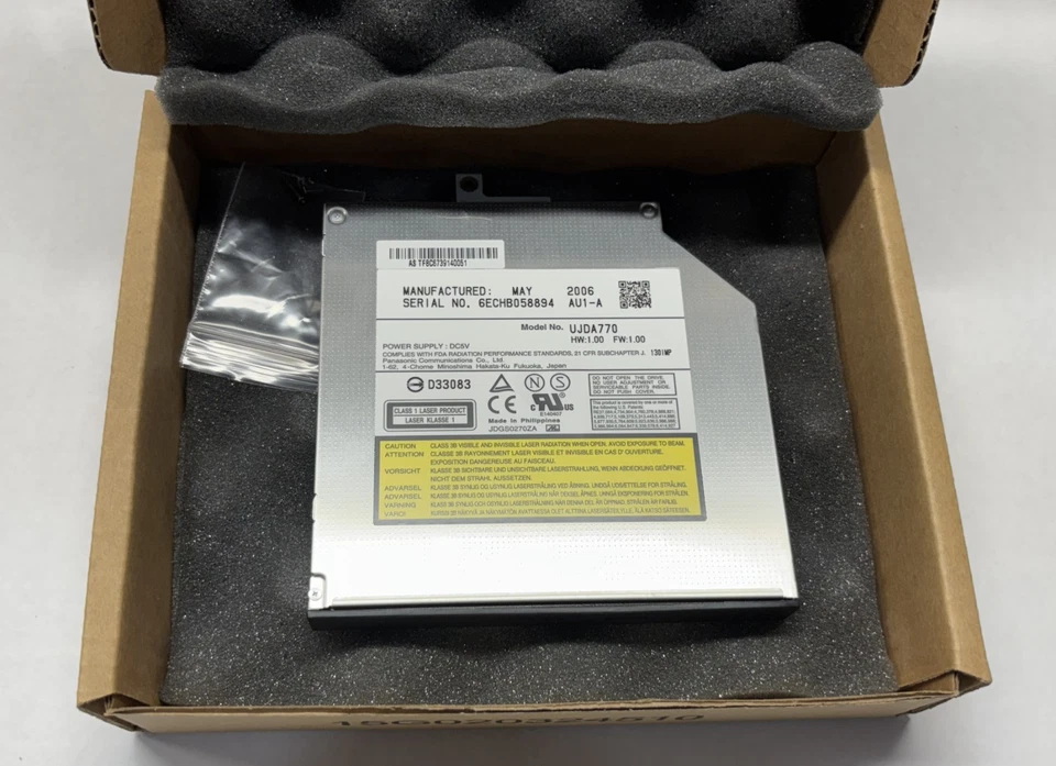 Unidad óptica Panasonic UJDA770 UJDA780 DVD CDRW IDE Foto 1 de 1