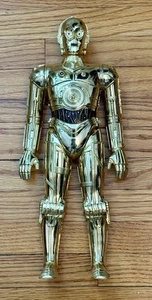 Vintage 70s 1978 Star Wars C-3PO 12" Droid Action Figure Large Scale Hong Kong - Bild 1 von 10