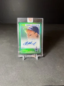 2020 PANINI HONORS 1989 SCORE ROOKIE TRIBUTE TROY AIKMAN REFRACTOR AUTO /25 - Picture 1 of 2