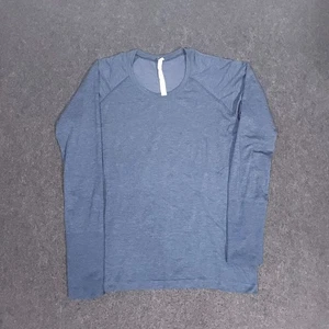 Lululemon Swiftly Tech Shirt Womens 16 Blue Long Sleeve Performance Stretch Yoga - Picture 1 of 11