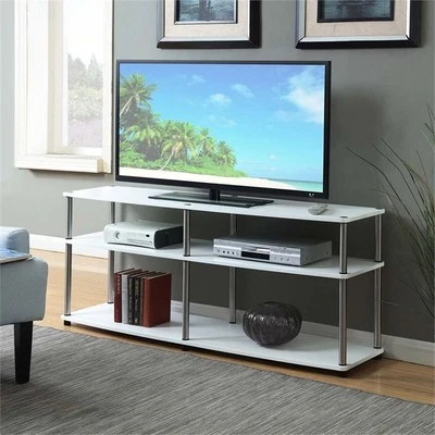 Soporte de TV Convenience Concepts Designs2Go 60" 3 niveles en blanco Foto 1 de 3