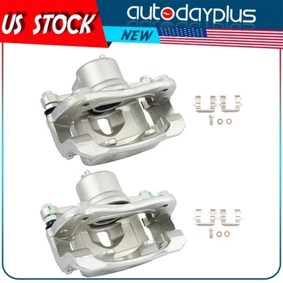 NUEVO par de pinzas de freno delanteras con soporte para Kia Soul 2014 2015 2016 2017 2018 Foto 1 de 4