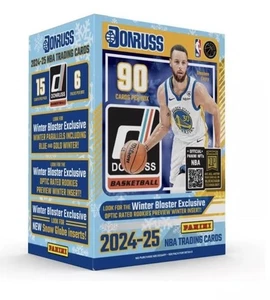 2024-25 Panini NBA Donruss Basketball Trading Card Blaster Box (Winter - Bild 1 von 1